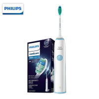 飞利浦(Philips) 电动牙刷HX3216/01蓝色 成人声波震动式清洁牙刷23000转/分钟 清新洁净
