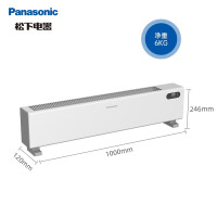 松下(Panasonic) 电暖器踢脚线取暖器家用石墨烯对流电暖气片IP24级防水浴室移动地暖 DS-AK2238CW