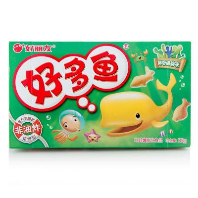 好丽友 好多鱼(鲜香海苔味)33g/盒(新老包装交替发货中)