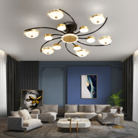 客厅吊灯轻奢北欧现代简约大气创意法耐FANAI全屋套餐2022年新款卧室灯具