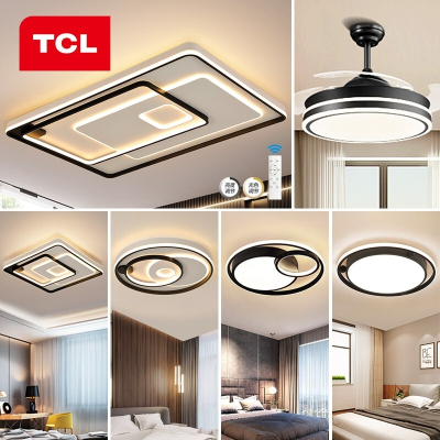 TCL客厅灯led吸顶灯卧室现代简约 年 家用灯具全屋套餐组合