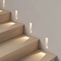 法耐(FANAI)无边框嵌入式LED人体感应地脚灯智能墙角台阶酒店踏步楼梯过道灯