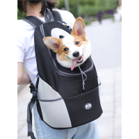 狗狗背包米妮外出猫包双肩包宠物便携猫咪袋子泰迪外带胸前背狗包用品