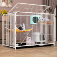 猫笼子两层猫咪别墅米妮家用室内超大自由空间带厕所一体小型猫屋猫舍