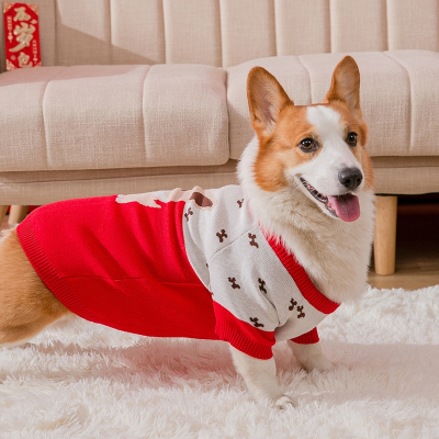 狗狗衣服秋米妮柯基冬装中小型犬冬天保暖圣诞棉衣宠物加厚冬季柴犬