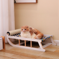 木猫窝猫布鲁仕吊床多功能玩睡磨爪一体宠物