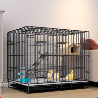 米妮小鸡笼子家用加密芦丁鸡笼宠物鸭子笼子室内专用养鸡笼鹌鹑养殖笼