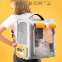 猫包双肩猫外出米妮便携背包猫咪宠物包大容量太空舱帆布手提狗狗透气