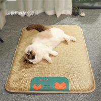 米妮猫咪凉席垫夏天冰垫四季通用猫垫子睡觉用夏季宠物狗狗的睡垫