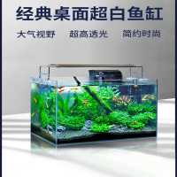 海星鱼缸超白创意玻璃小型桌面米妮透明生态金鱼缸乌龟缸免换水水族箱