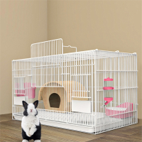 兔子笼子家用室内专用米妮大号荷兰猪豚鼠自动清粪小兔笼养兔宠物兔窝