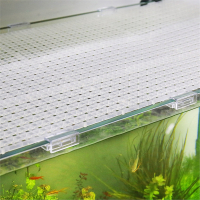 鱼缸盖板米妮防跳网盖子隔离塑料亚克力网格板乌龟缸上盖顶盖托架配件
