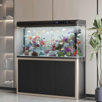 西龙鱼缸米妮客厅家用带柜落地玻璃水族箱生态免换水中小型新款鱼缸