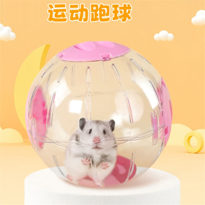 仓鼠跑球跑轮米妮金丝熊跑步运动滚球滚轮造景玩具用品大全遛鼠外带笼