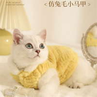 华元宠具(Hoopet)猫咪衣服冬季保暖宠物小猫布偶英短银渐层猫猫马甲拜年冬天防掉毛