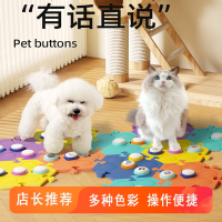 米妮宠物交流按钮猫咪狗狗说话按钮录音发声按键按铃玩具动物对话训练
