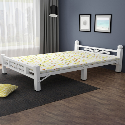 曼莎佳人折叠床单人床办公室午休简易便携家用成人出租房木板儿童床铺 HMD-3369