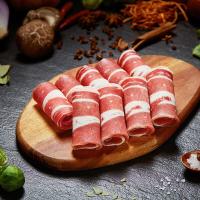 【顺丰发货】阊域清真牛肉卷200g/盒新疆优质牛肉排酸原切刨肉卷牛肉卷