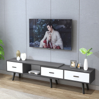 新款伸缩北欧电视柜现代简约茶几组合客厅小户型家用轻奢墙柜地柜