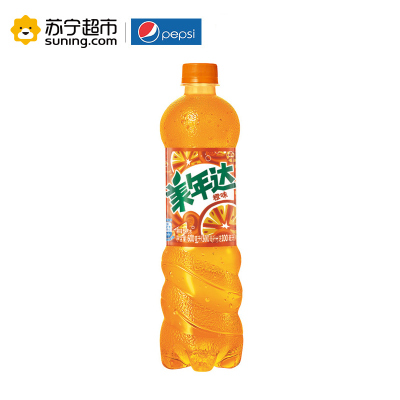 美年达橙味汽水 600ml