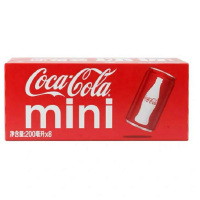 可口可乐汽水mini罐200ml*8