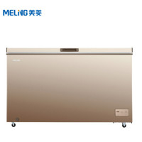美菱(MELING) 426升 一级能效 商用单温电控大容量冰柜 冷藏冷冻转换 卧式大冷冻柜 BC/BD-426DTE