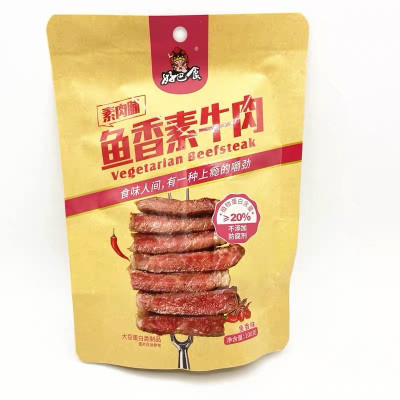 好巴食鱼香素牛排鱼香味100g