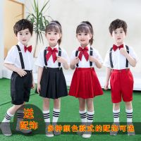 六一儿童演出服男女童背带裤中小学生幼儿园合唱主持朗诵表演服装