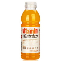 力量帝维他命水果味营养素饮料(柑橘风味)500ml瓶装