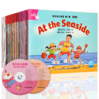 培生幼儿英语预备级第二辑全35册+CD2张3-4-5-6岁少儿童英语阅读教材 幼儿英语2 宝宝英语启蒙亲子读物 海豚传媒