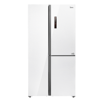 美的 冰箱 BCD-505WKGPZM(E) 冰釉白
