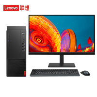 联想(Lenovo)启天M455 商用办公台式机电脑整机(i5-12500 4G 1T Win11)23.8英寸显示器