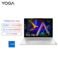 联想(Lenovo)YOGA Pro14s 2022标压酷睿版14.5英寸轻薄笔记本电脑 i7-12700H 16G 512G RTX3050 3K 120Hz触控屏)银色