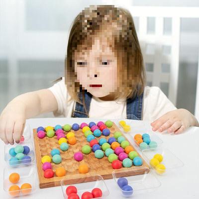 专注力逻辑训练亲子互动儿童棋类早教桌游男孩女孩玩具 木制消消乐
