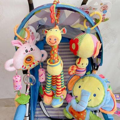 婴幼儿床头风玲婴儿宝宝推车玩具挂件床铃安全座椅安抚车载后排风铃0-1一2岁
