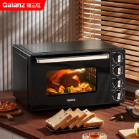 格兰仕烤箱 家用烘培 42升超大容量3D热风循环 旋转烤叉 多功能电烤箱S3E