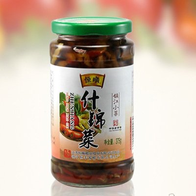 恒顺什锦菜375g