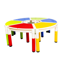 涡润+圆形玩具桌GR-12