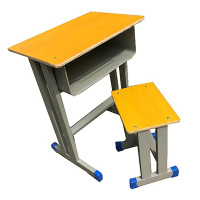 涡润+钢木课桌凳GR629