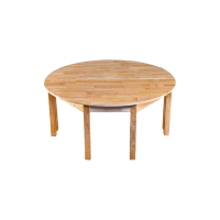 涡润+圆形橡木桌GR831