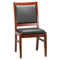 涡润+橡木软包椅办公椅平头椅GR321