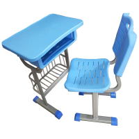 学生钢塑课桌椅HL0004