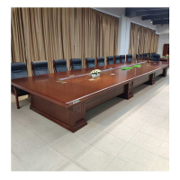 涡润大型实木会议桌GR576