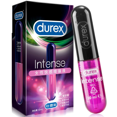 杜蕾斯durex Intense女性快感 人体润滑剂润滑油 男女用高潮 成人性用品原装进口 10ml
