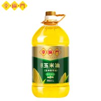 5L幸福门玉米油非转基因物理压榨健康食用油家用桶装营养