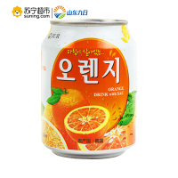 九日加糖橙子果汁饮料238ml 韩国进口果肉饮品