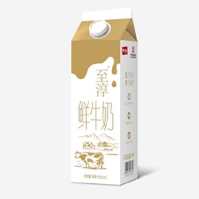 卫岗屋顶至淳鲜牛奶950ml