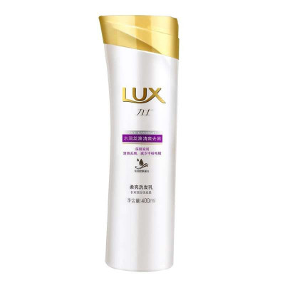 力士(Lux)洗发水 水润丝滑清爽去屑柔亮洗发乳 400ML