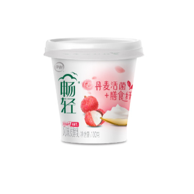 伊利畅轻纤酪乳风味发酵乳玫瑰荔枝味100g