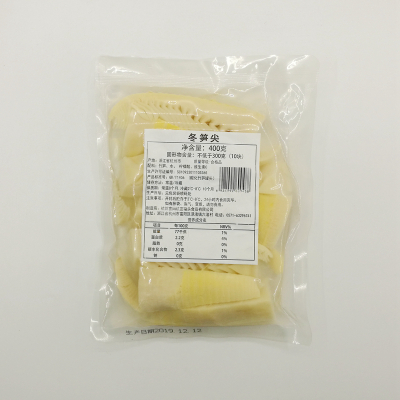 渚江牌 冬笋尖 (10块)400g/袋